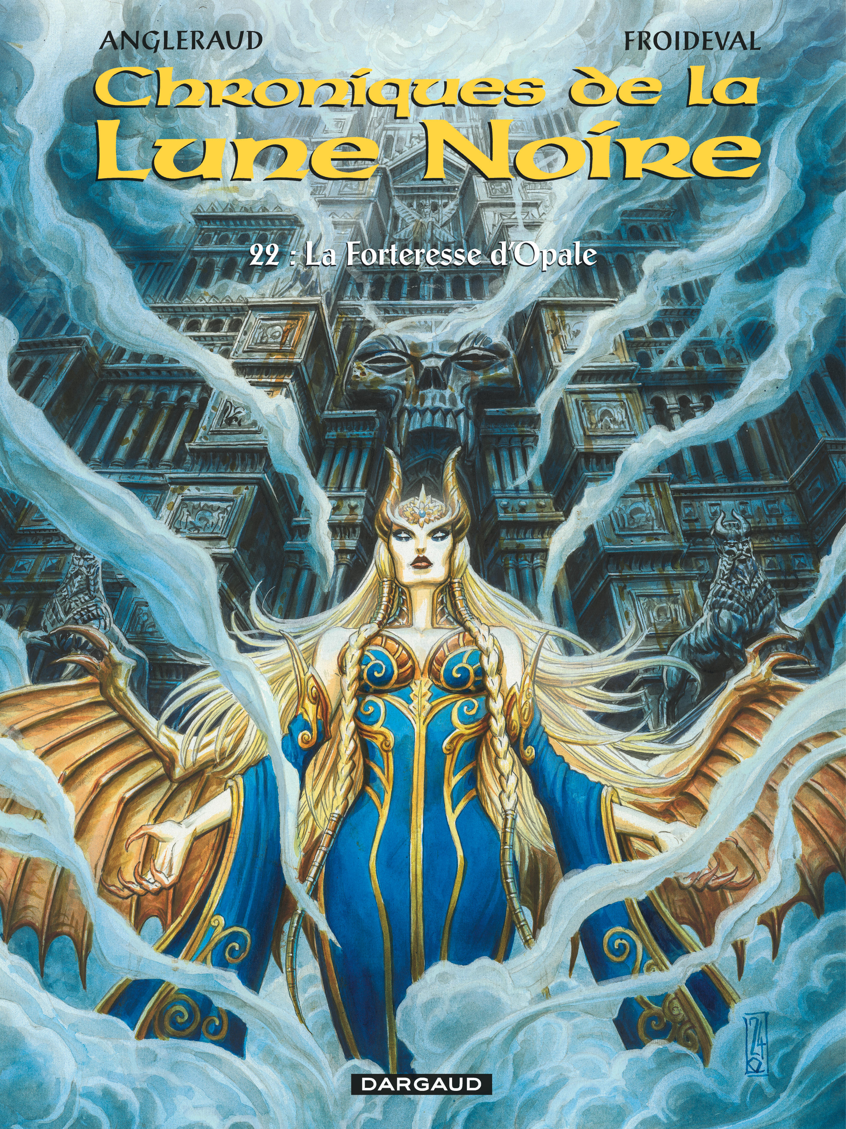 Les Chroniques de la Lune noire – Tome 22 – La Forteresse d'Opale - couv