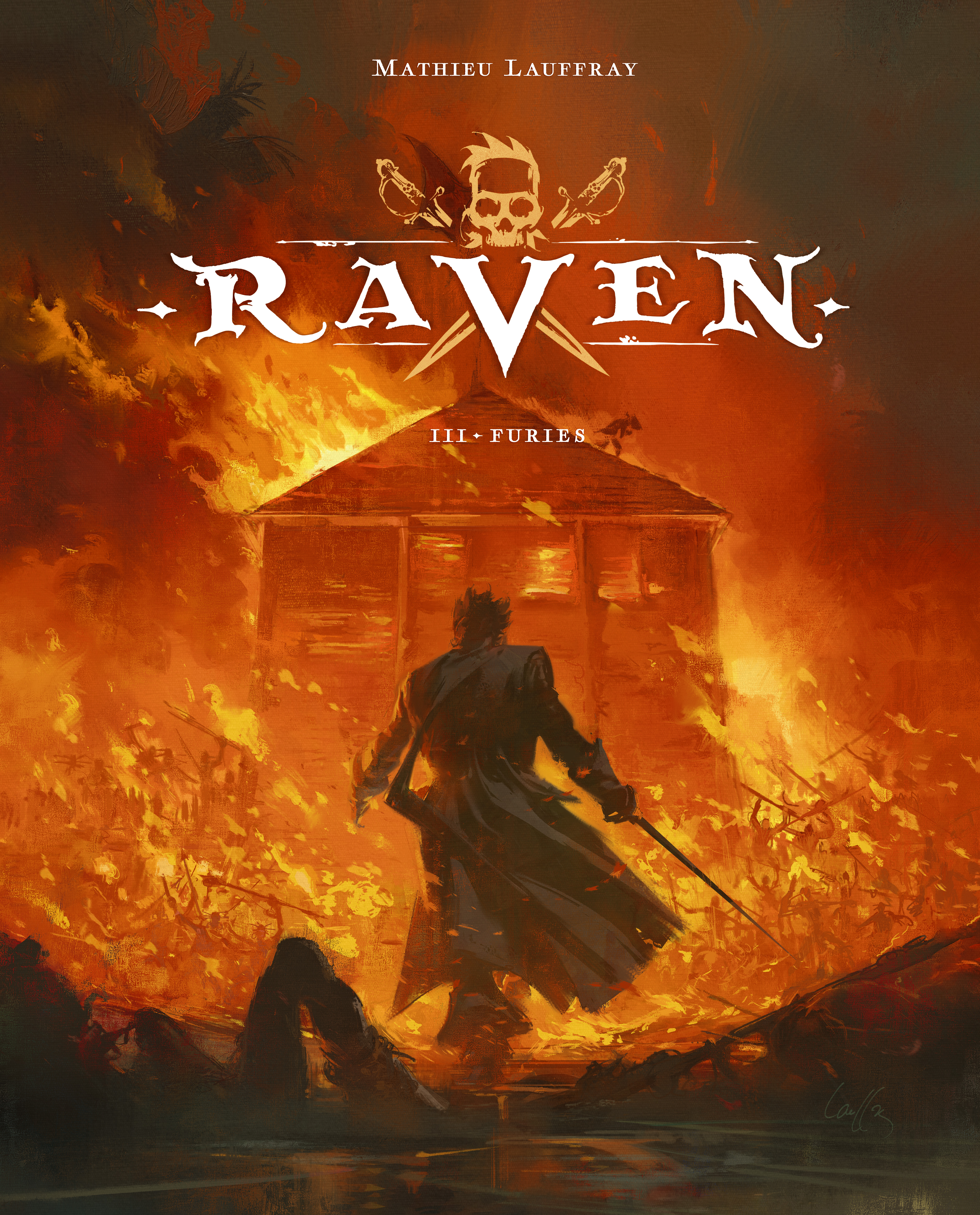 Raven – Tome 3 – Furies – Edition spéciale - couv