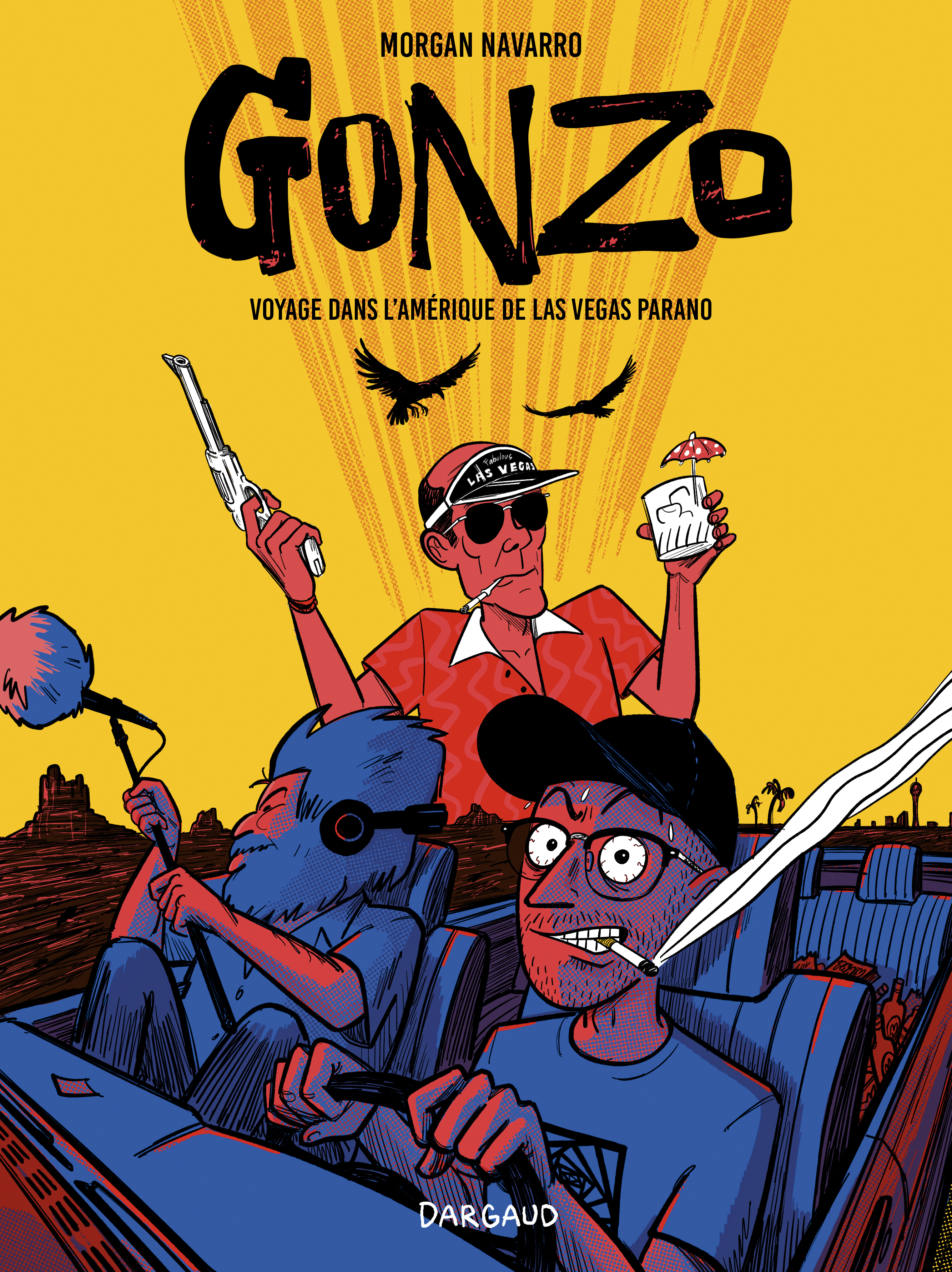 Gonzo, voyage dans l'Amérique de Las Vegas Parano - couv