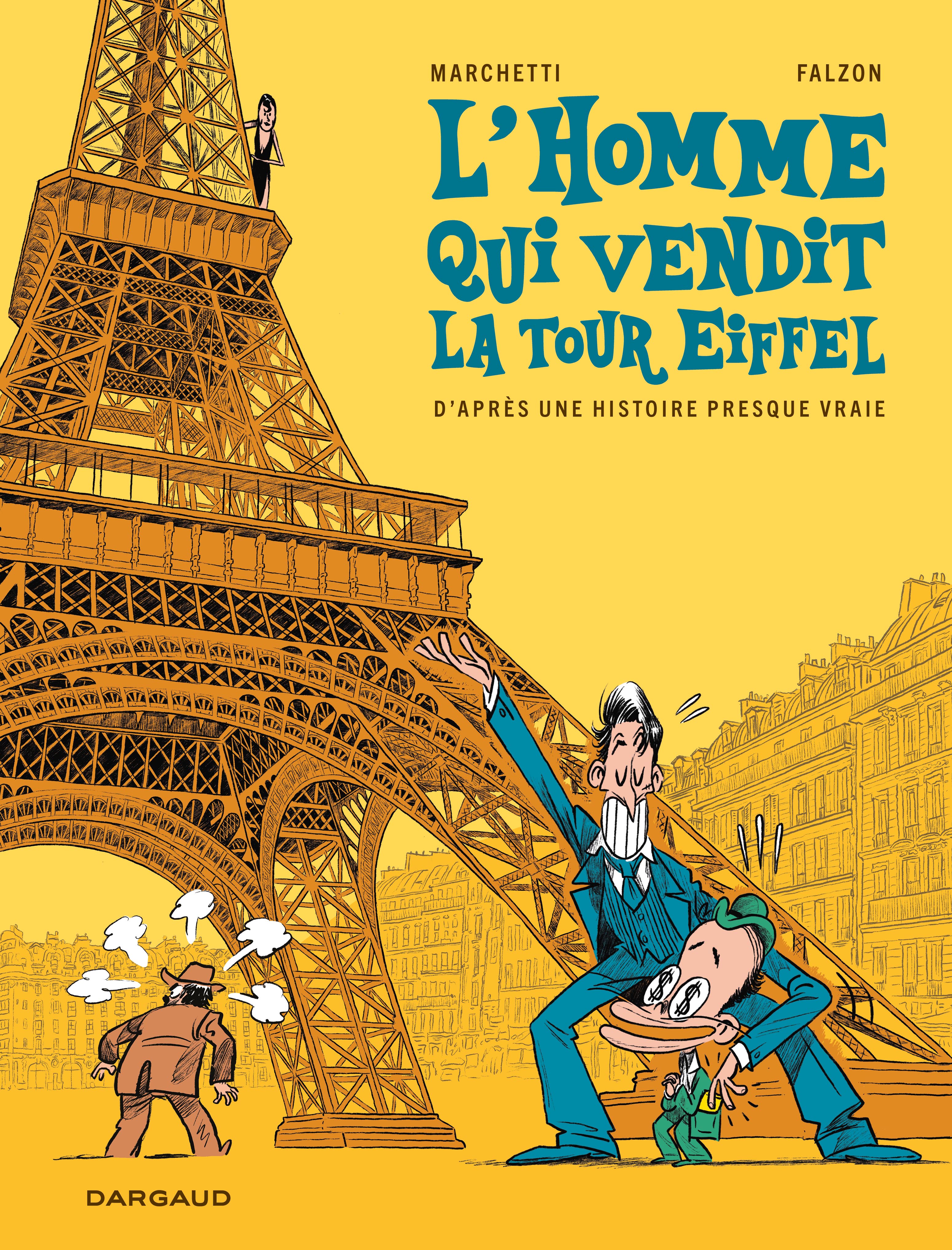 L'homme qui vendit la Tour Eiffel - couv