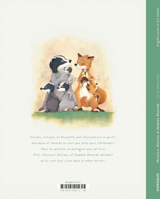 Monsieur Blaireau et Madame Renarde – Tome 1 – La Rencontre – Edition spéciale - 4eme