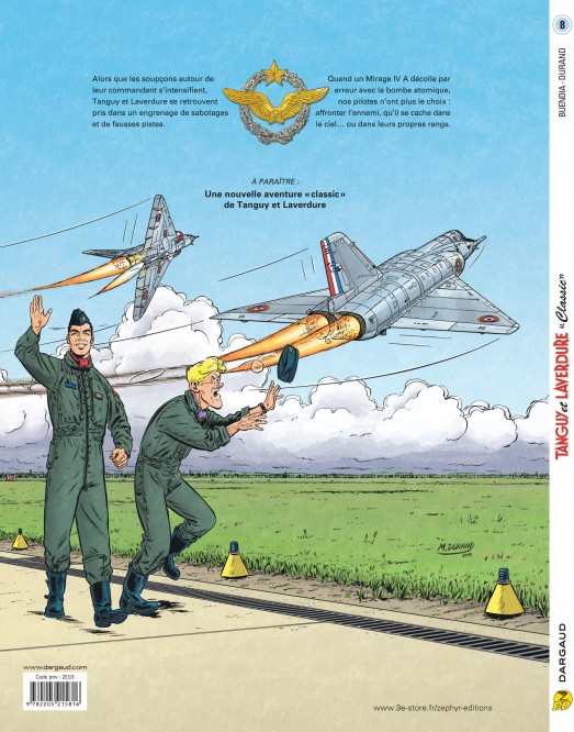 Une aventure Classic de Tanguy & Laverdure – Tome 8 – Mission de guerre - 4eme