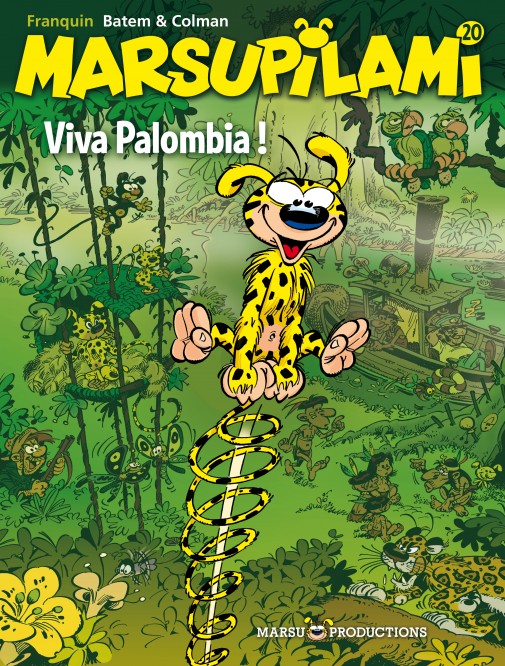 Marsupilami – Tome 20 – Viva Palombia ! - couv