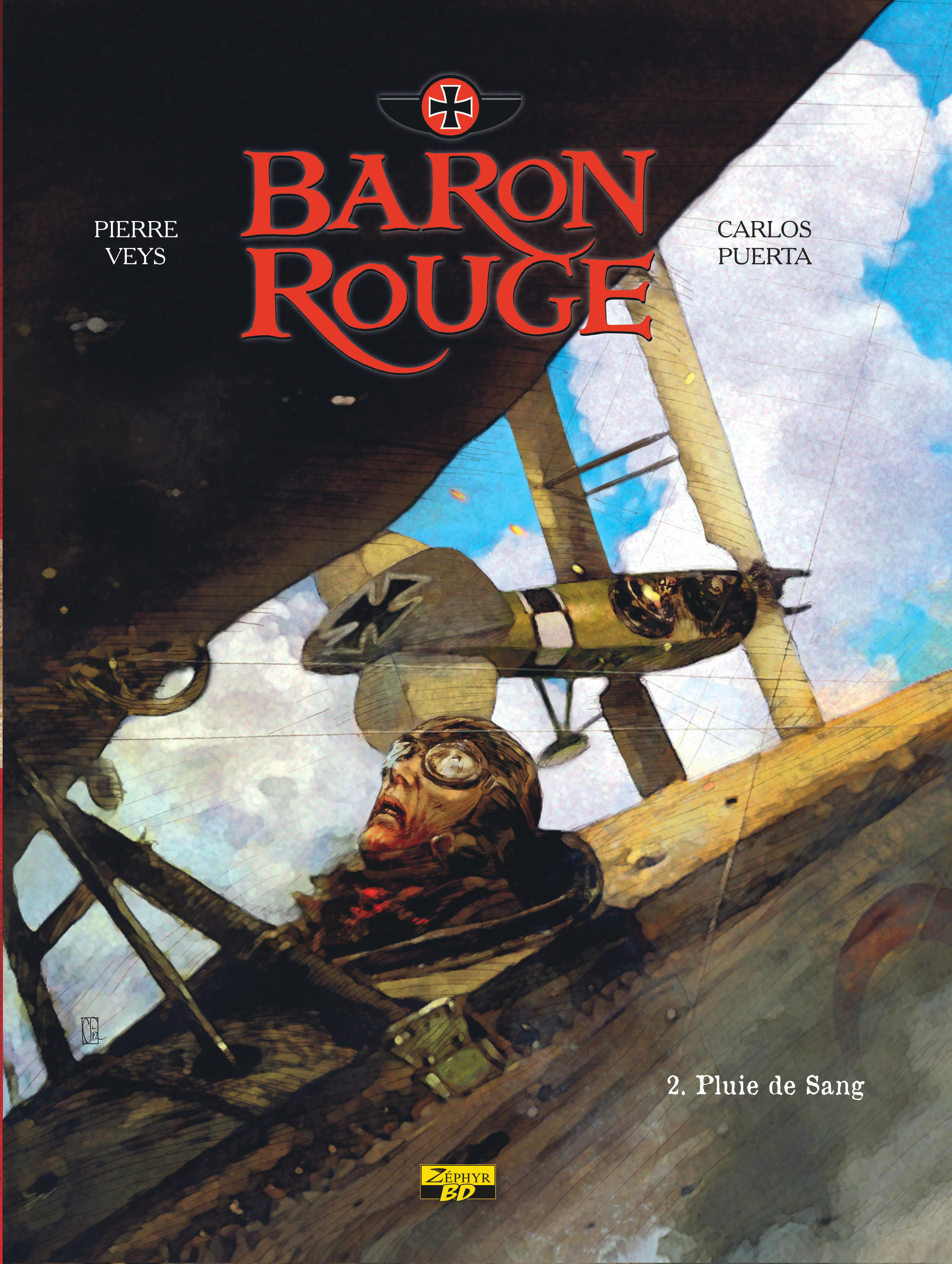 Baron Rouge – Tome 2 – Pluie de sang - couv
