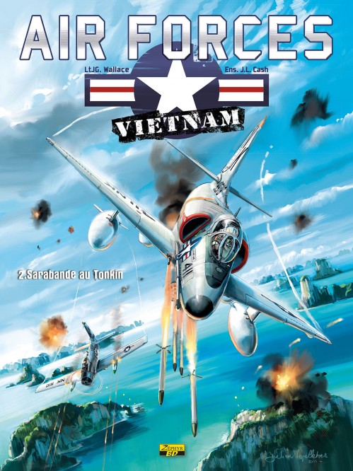 Air Force Vietnam – Tome 2 – Sarabande au Tonkin - couv