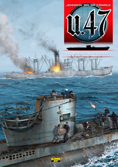 U-47 – Tome 4 – L'Amérique contre-attaque - couv