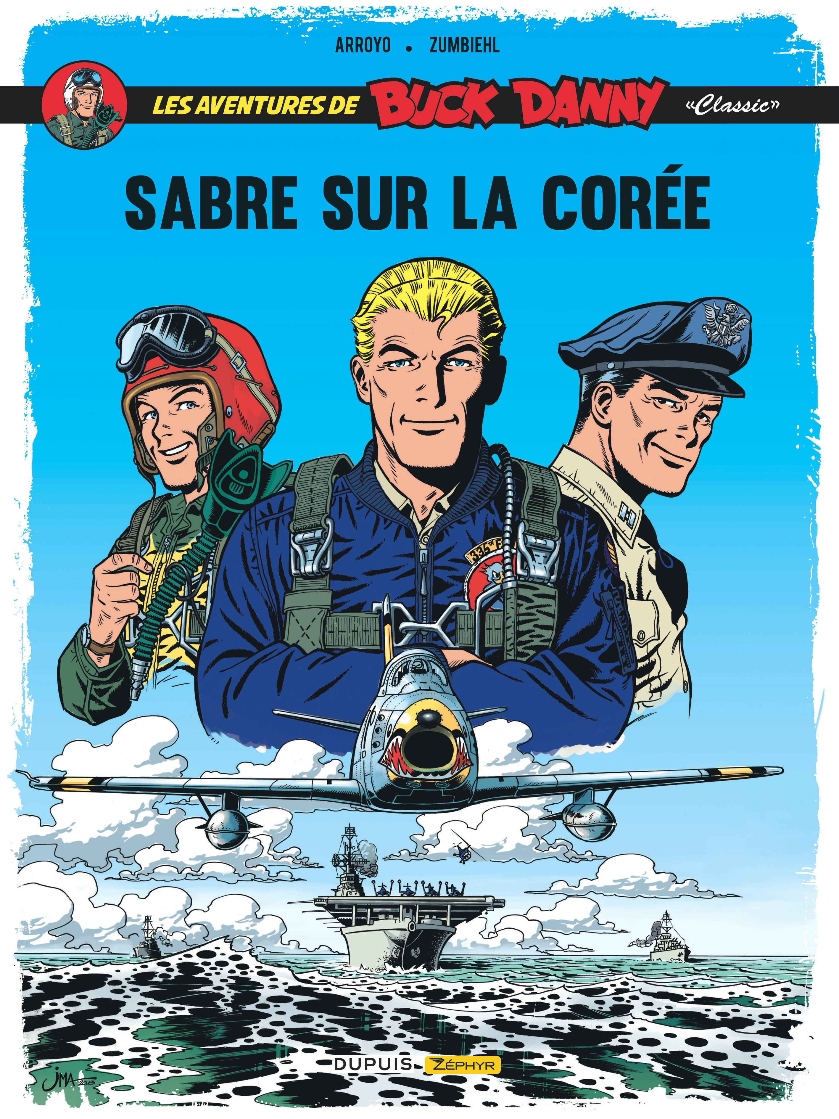 Sabre sur la Corée - couv