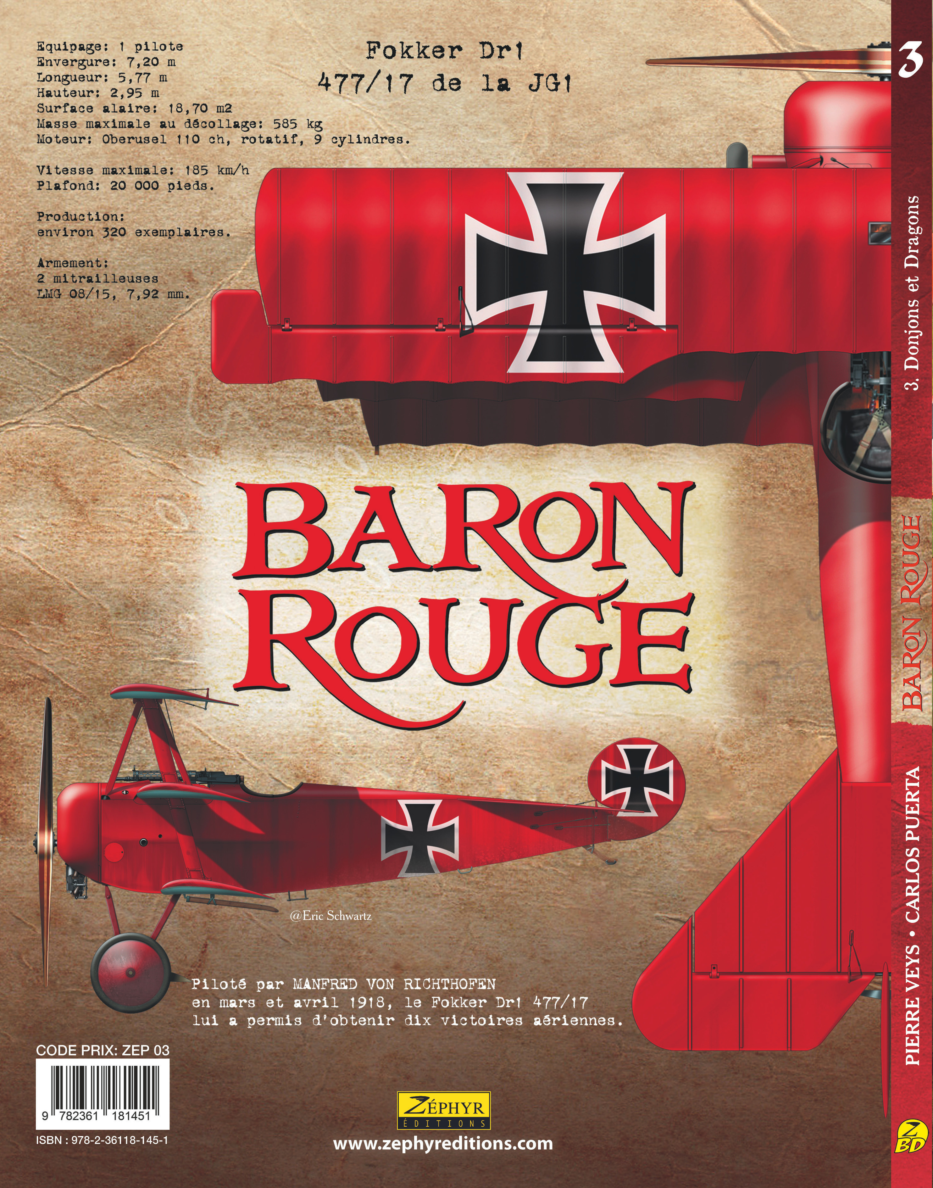 Baron Rouge – Tome 3 – Donjons et Dragons - 4eme