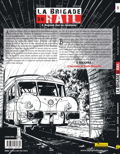 La Brigade du Rail – Tome 3 – Requiem chez les cheminots - 4eme