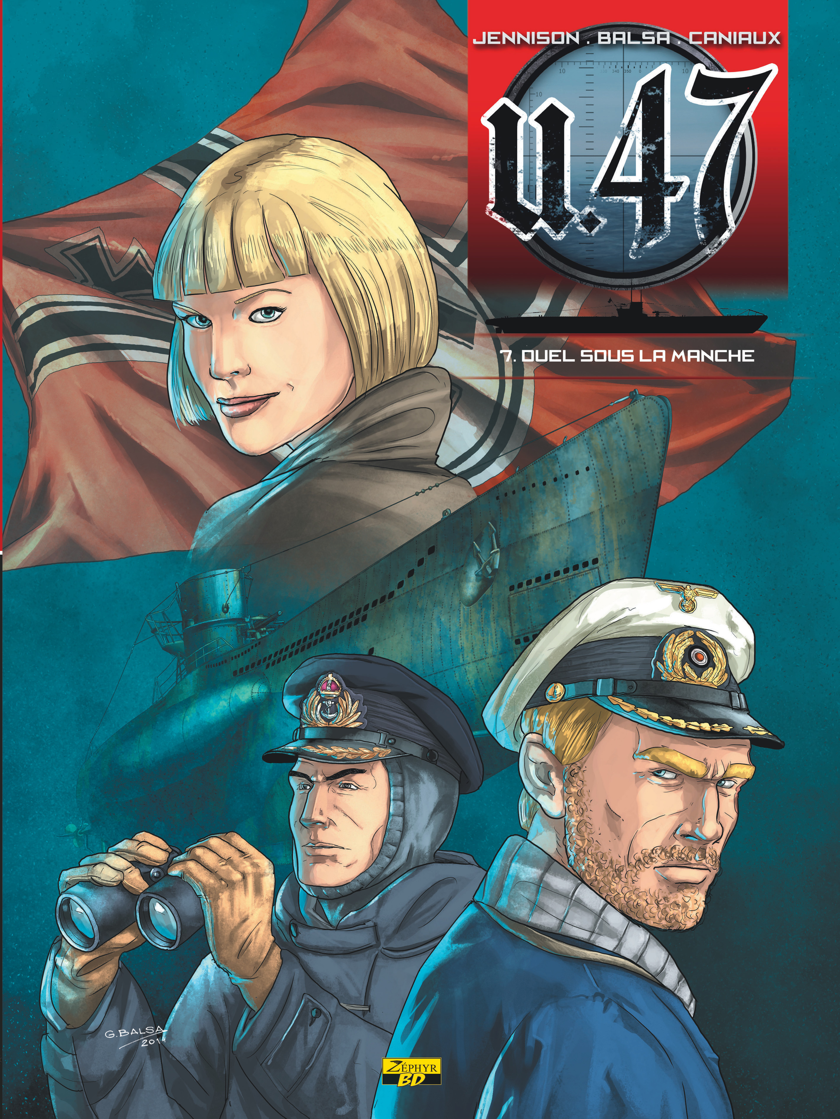 U-47 – Tome 7 – Duel sous la Manche - couv