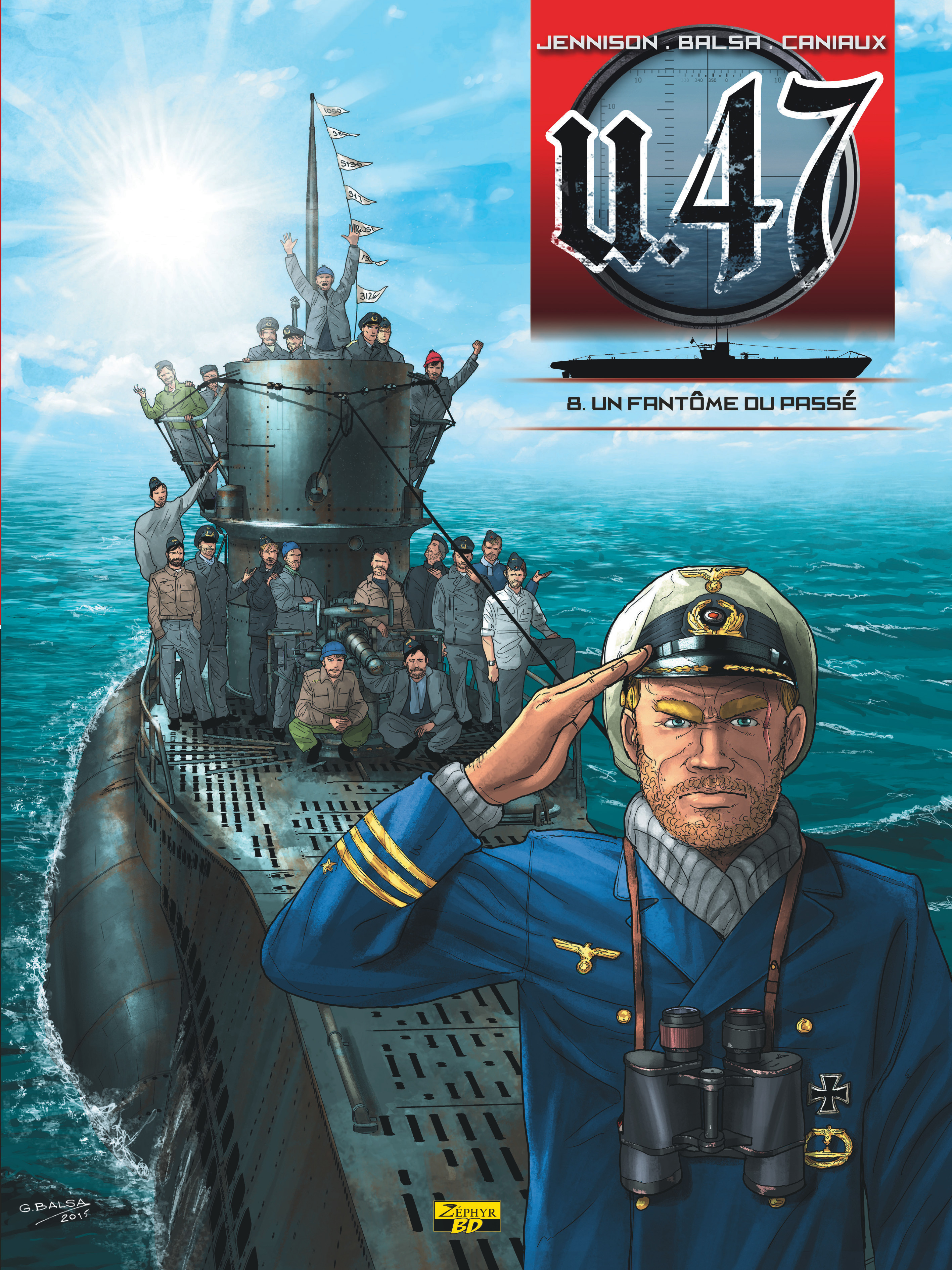 U-47 – Tome 8 – Un fantôme du passé - couv
