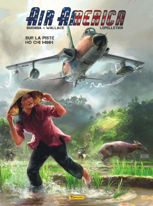 Air America – Tome 1 – Sur la piste Ho Chi Minh T1/2 - couv