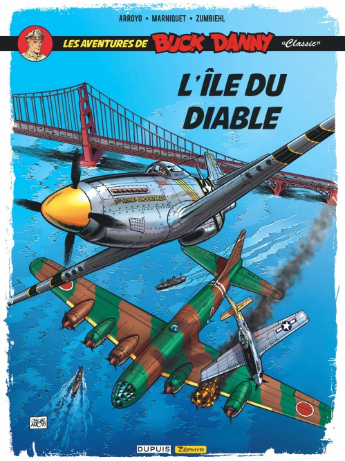 Buck Danny Classic – Tome 4 – L'île du diable - couv