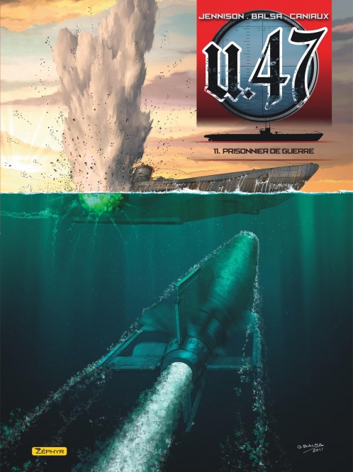 U-47 – Tome 11 – Prisonnier de guerre - couv