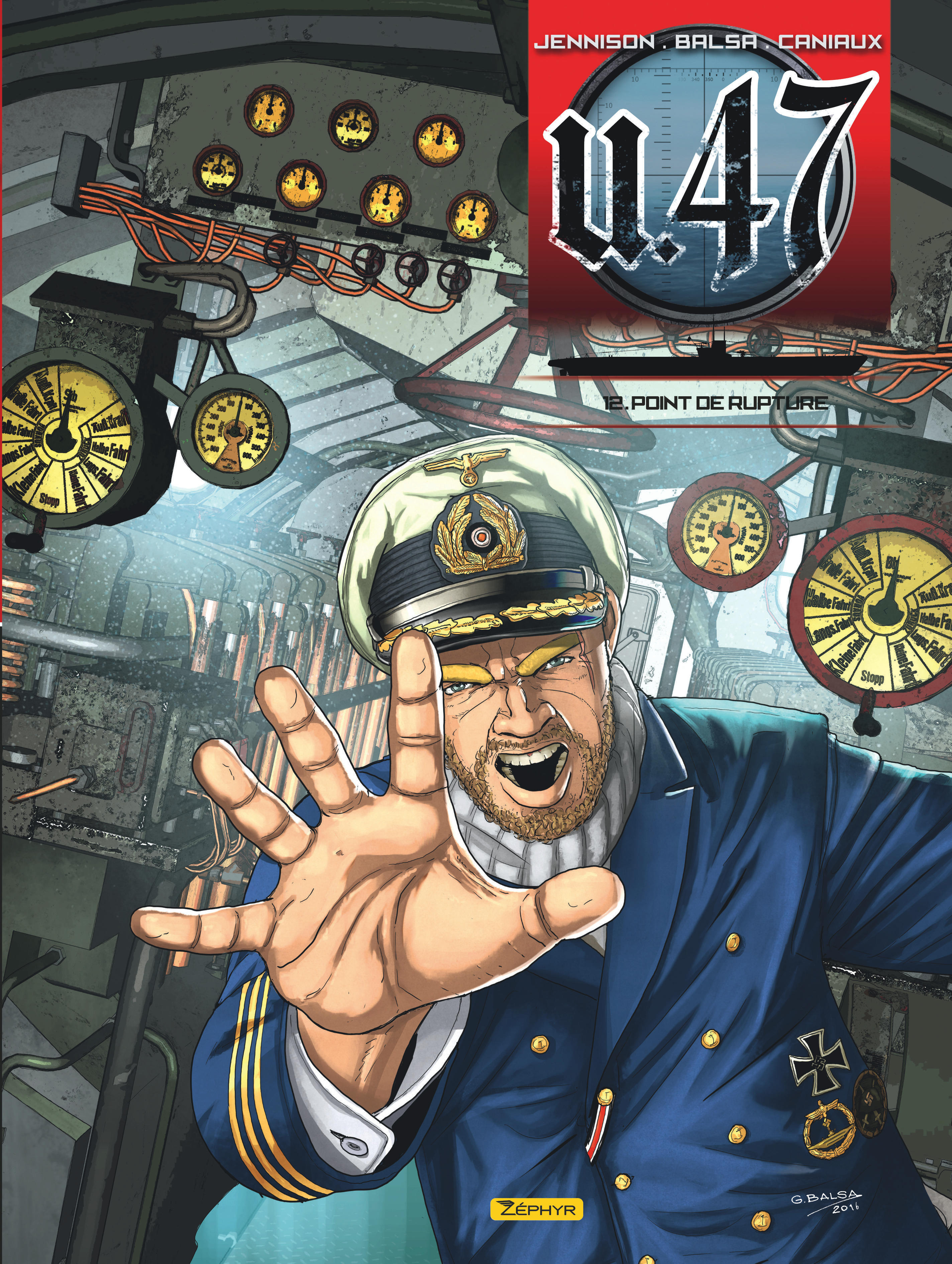U-47 – Tome 12 – Point de rupture - couv