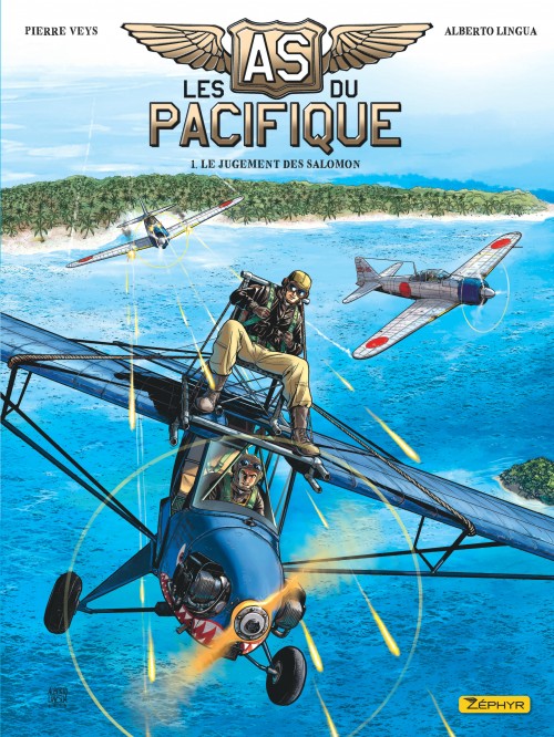 Les as du Pacifique – Tome 1 – Le jugement des Salomon - couv