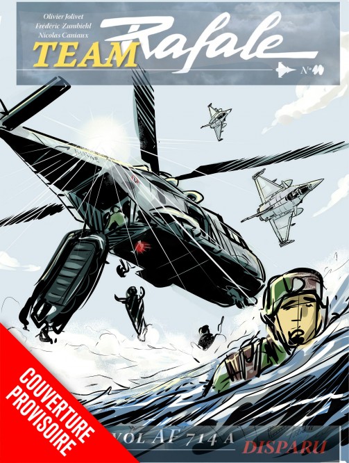 Team Rafale – Tome 11 – Portés disparus - couv