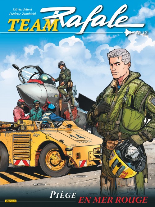 Team Rafale – Tome 12 – Piège en Mer Rouge - couv