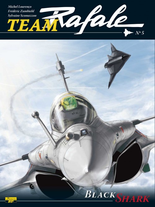 Team Rafale – Tome 5 – Black Shark - couv