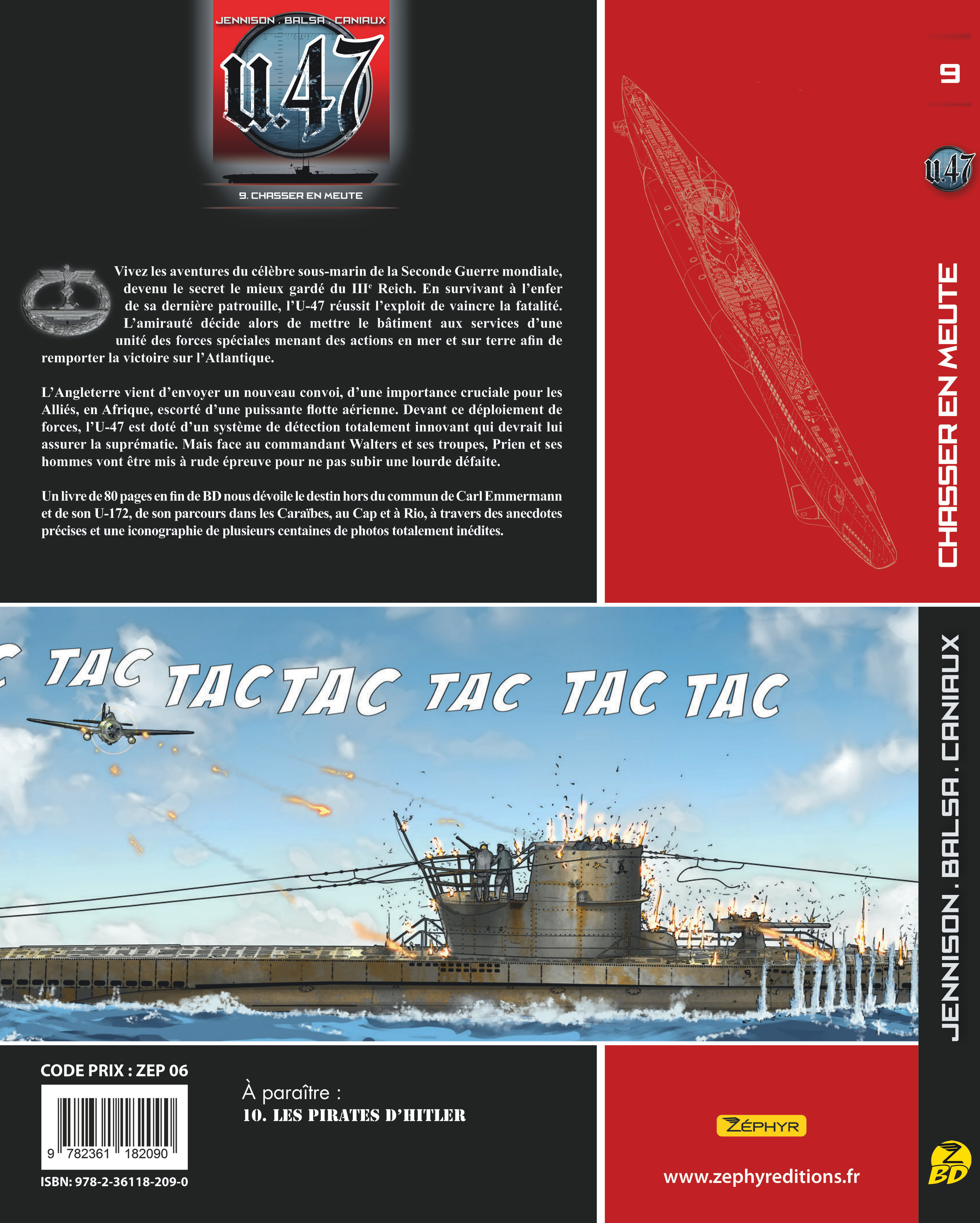 U-47 – Tome 9 – Chasser en meute - 4eme