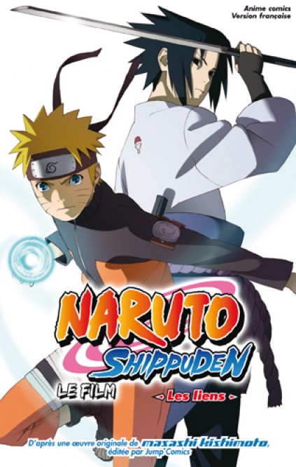 Naruto anime comics – Tome 2 – Naruto Shippuden, le film - Les Liens - couv