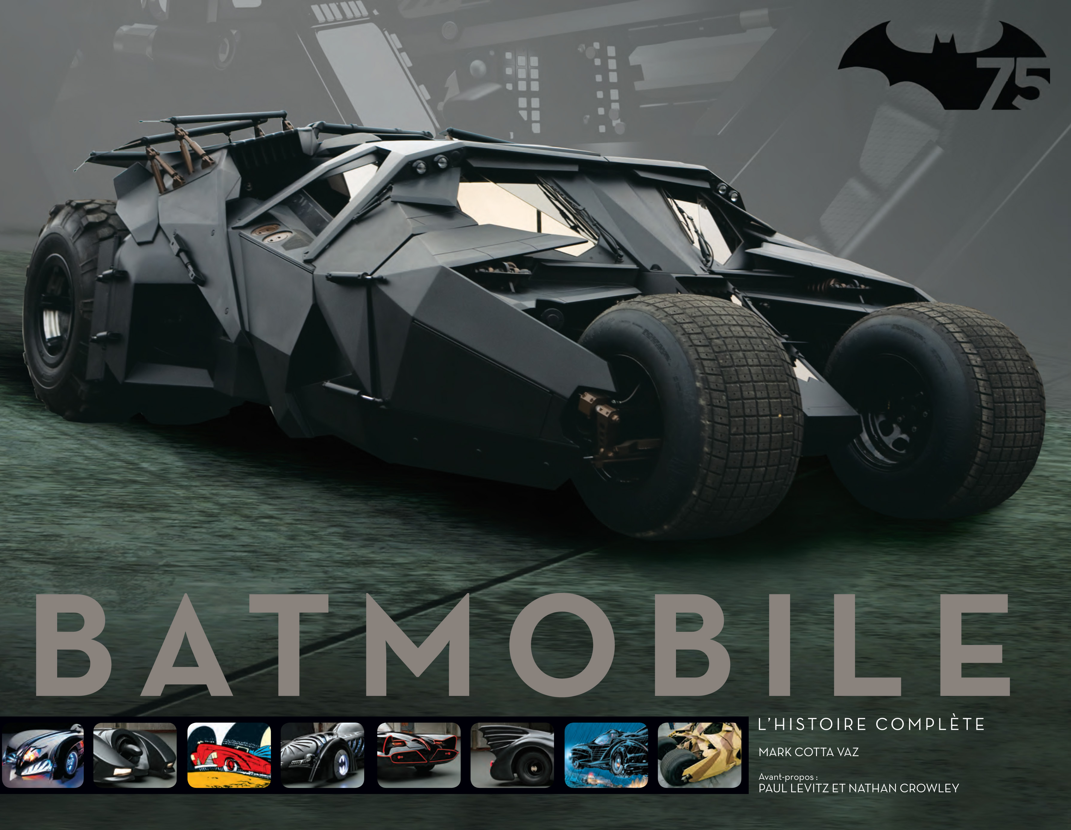 Batmobile : L'Histoire complète - couv