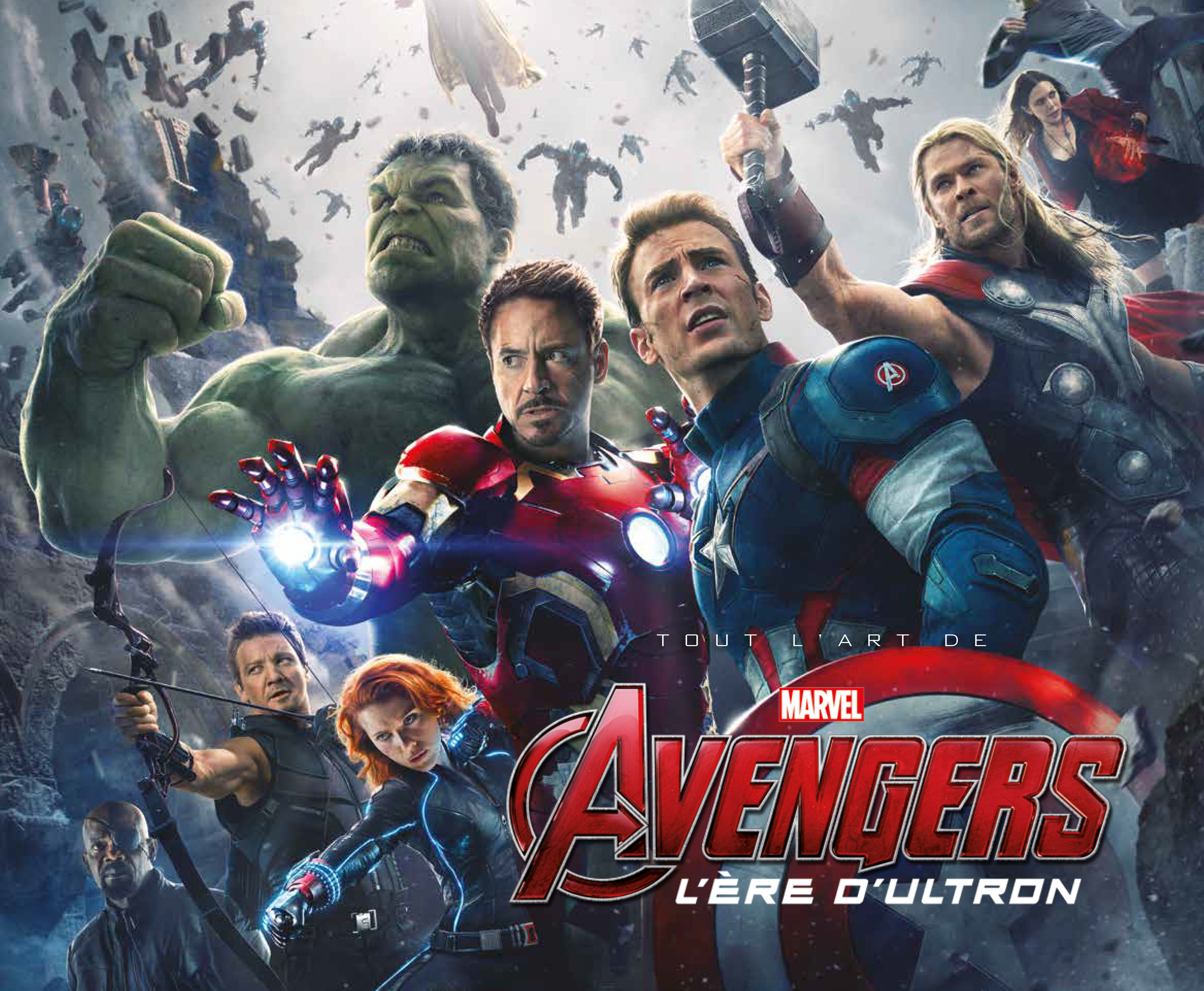 Avengers - Tout l'art – Tome 2 – Tout l'art de Avengers : l'ère d'Ultron - couv