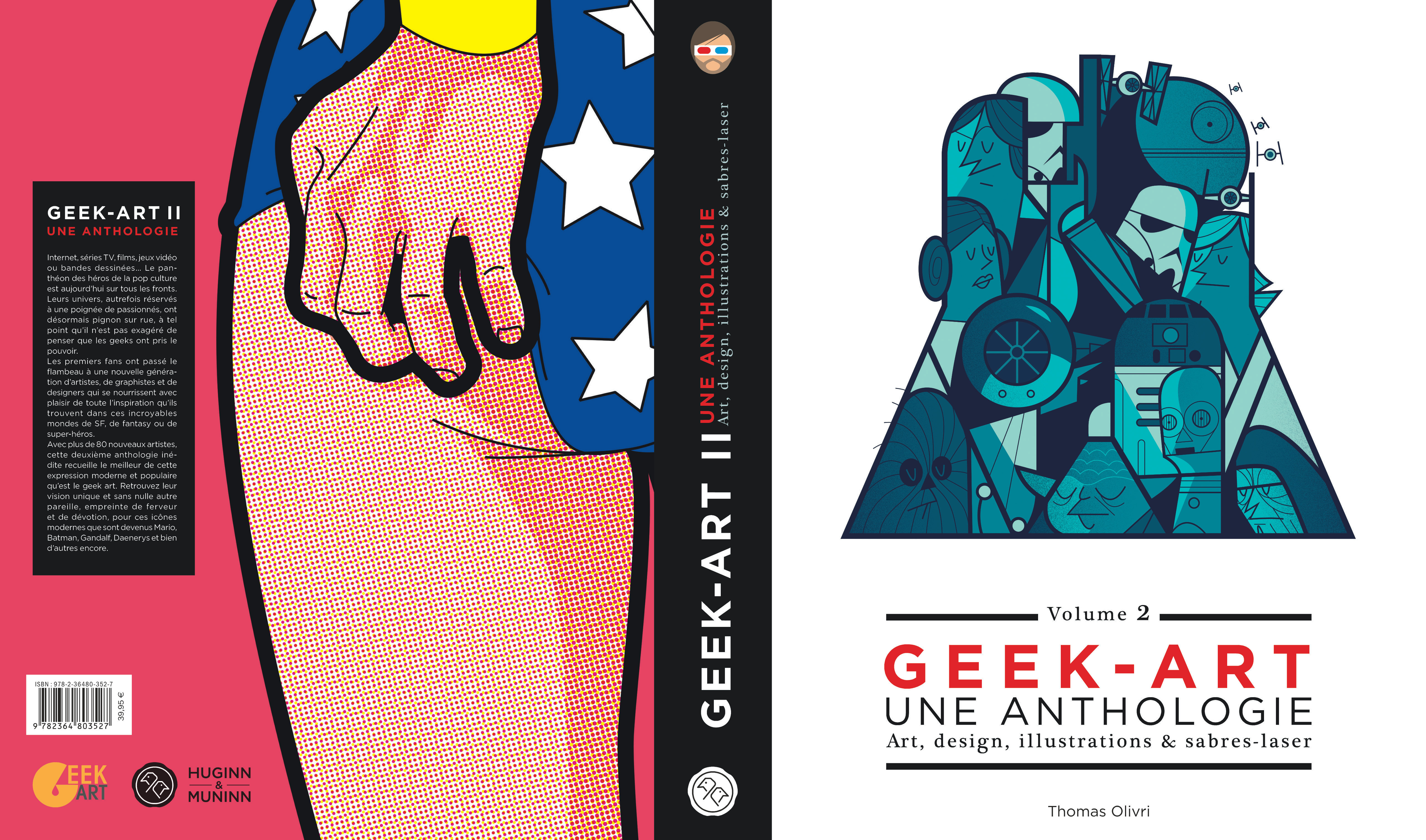 Geek-Art, une anthologie Vol. 2 : Art, design, illustrations & sabres-laser - 4eme