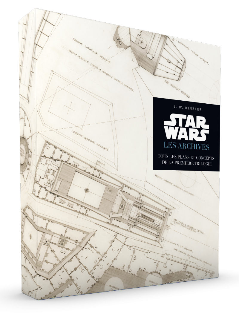 Star Wars : Les Archives, tous les plans et concepts de la première trilogie – Star Wars : Les Archives, tous les plans et concepts de la première trilogie - couv