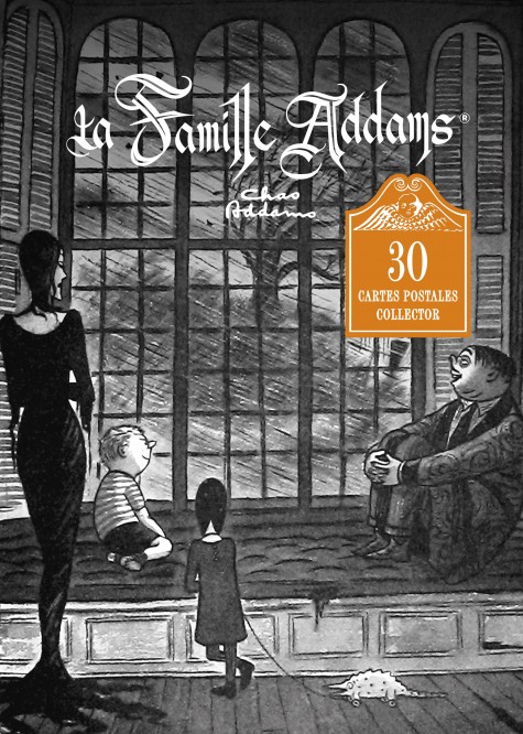 La Famille Addams, Le Coffret de cartes postales - couv