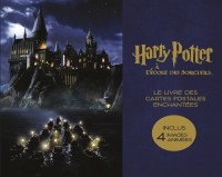 Harry Potter, le livre des cartes postales l'école des sorciers