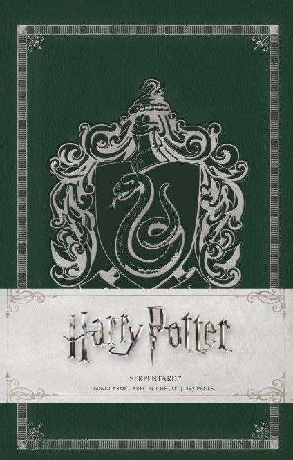 Harry Potter - papeterie – Tome 4 – Mini carnet Harry Potter : Serpentard - couv