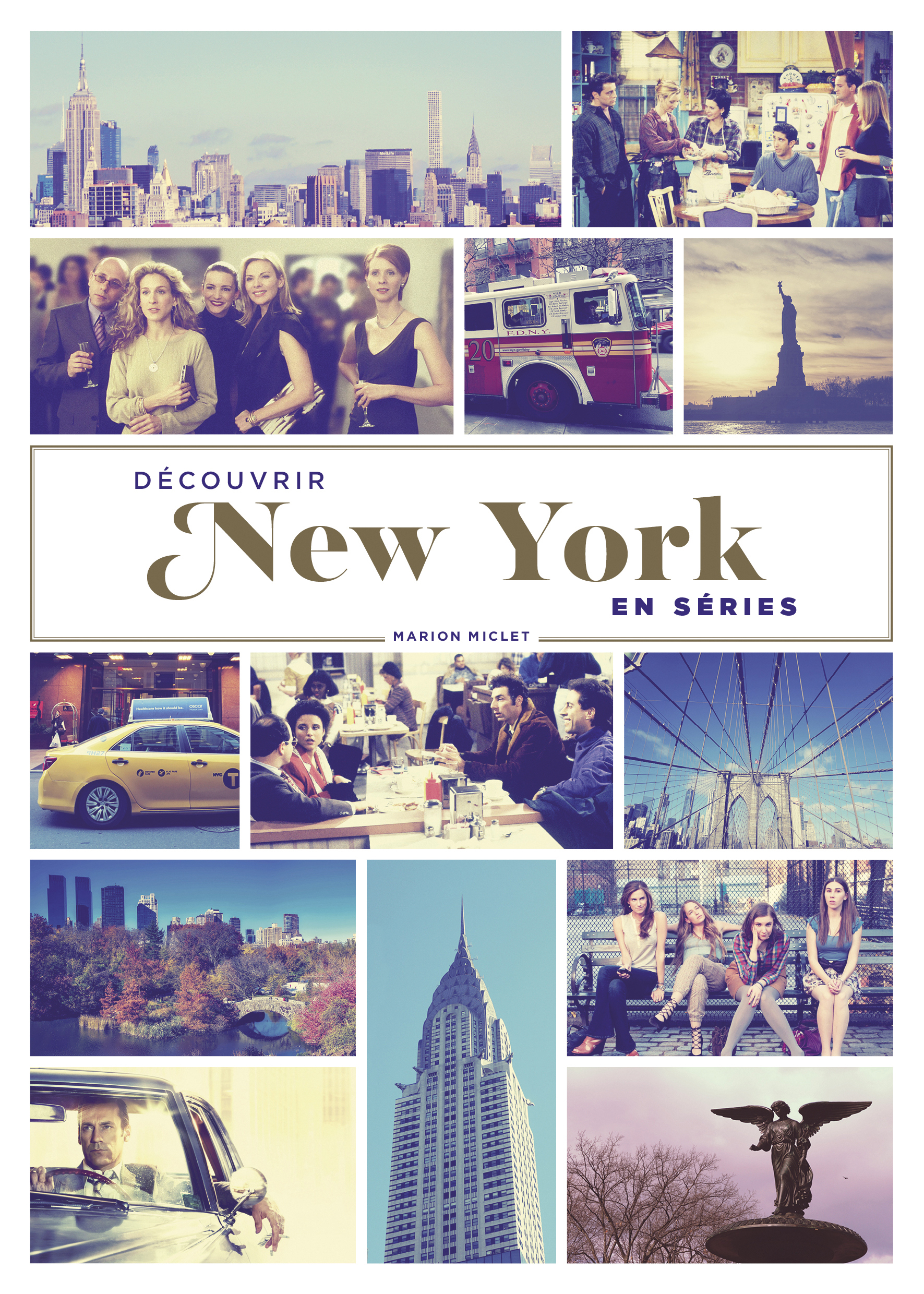Découvrir en séries – Tome 1 – Découvrir New York en séries - couv