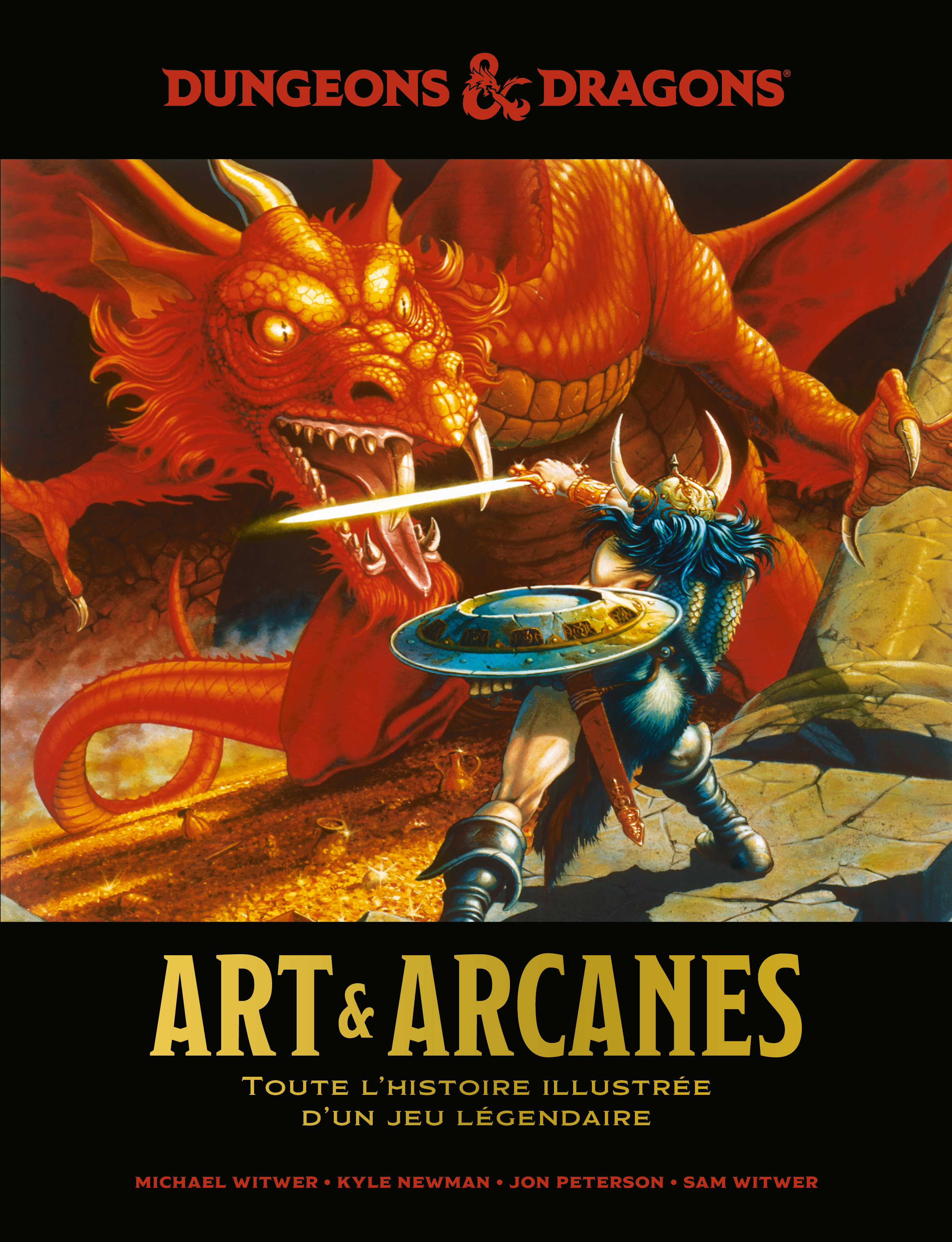 Donjons & Dragons : Art & Arcanes, toute l'histoire illustrée d'un jeu légendaire - couv