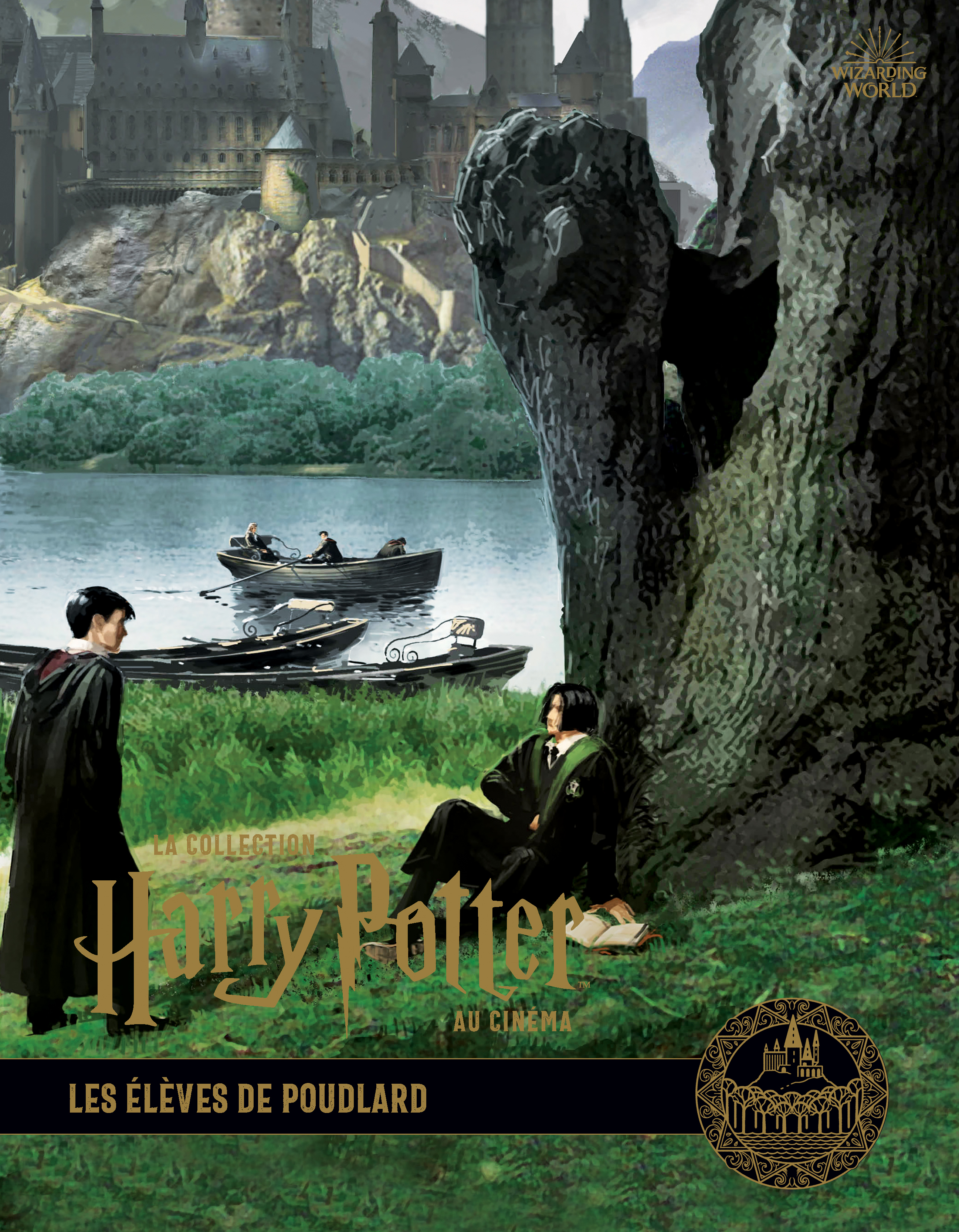 La collection Harry Potter au cinéma, vol. 4 : les élèves de Poudlard - couv