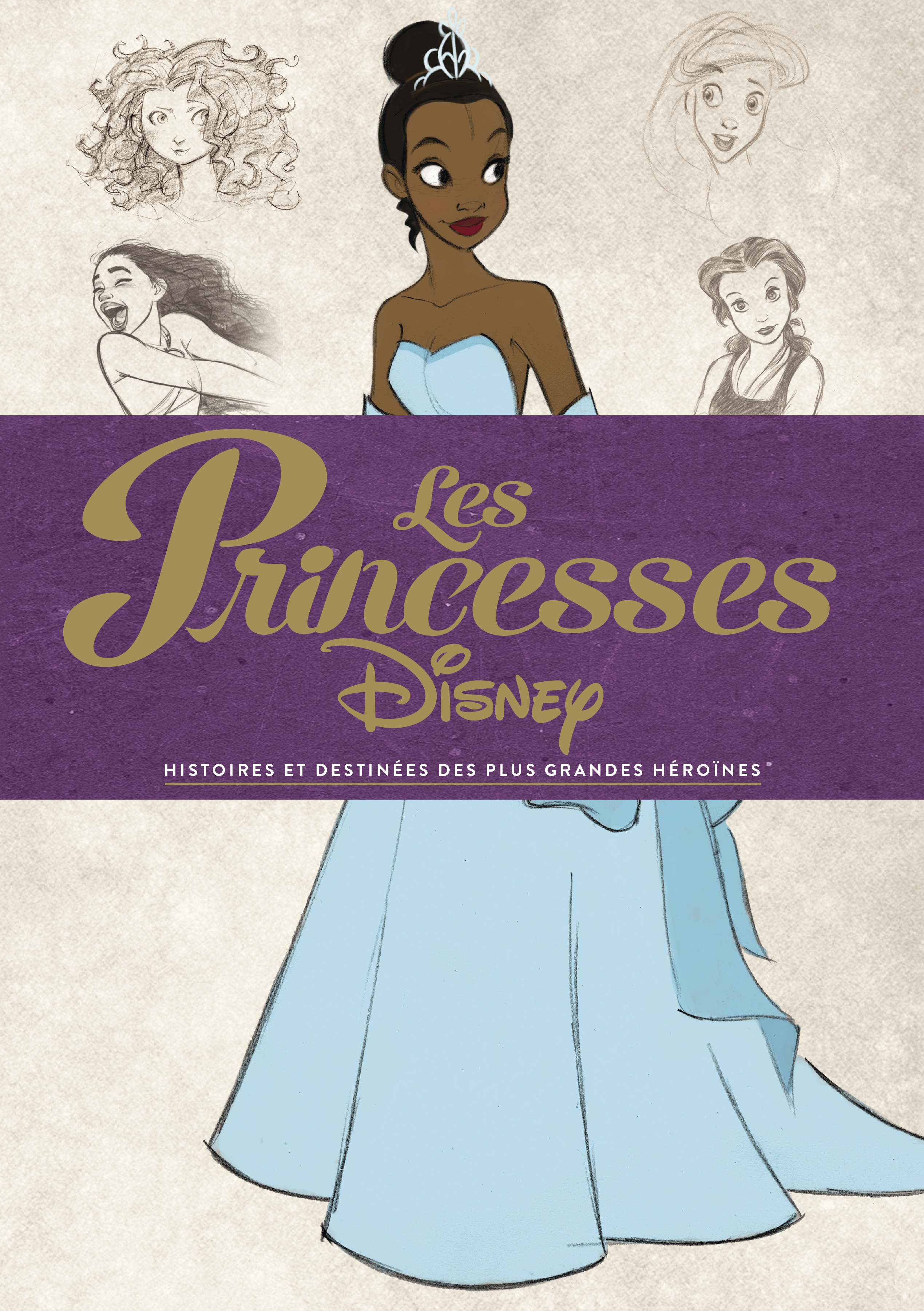 Les princesses Disney, histoires et destinées des plus grandes héroïnes - couv