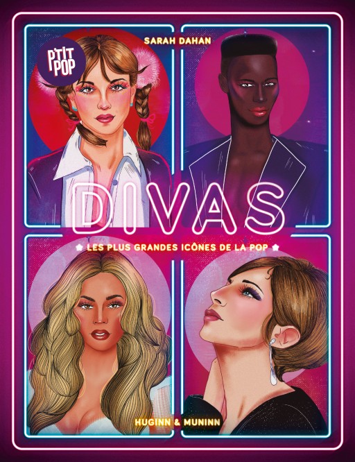 P'tit Pop – Tome 4 – Divas, les plus grandes icônes de la pop - couv