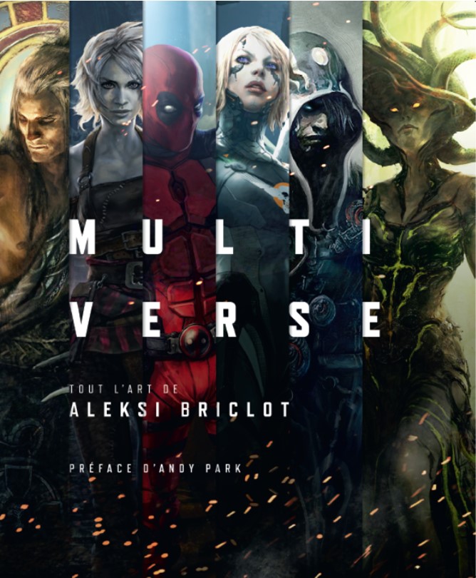 Multiverse, tout l'art d'Aleksi Briclot - couv