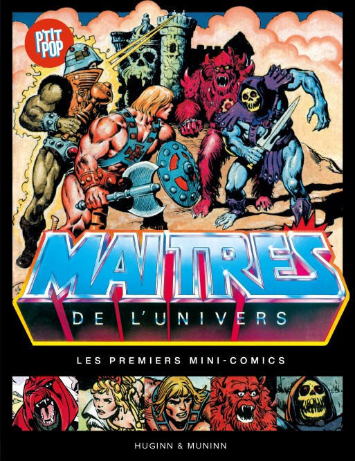 P'tit Pop – Tome 3 – Les Maîtres de l'Univers : le meilleur des mini-comics - couv