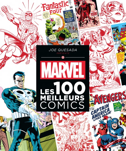 MARVEL : Les 100 meilleurs comics - couv