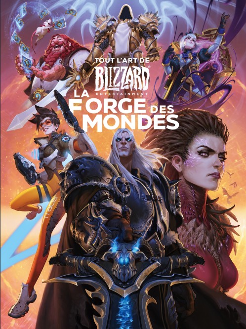 Tout l'art de Blizzard, la forge des mondes - couv