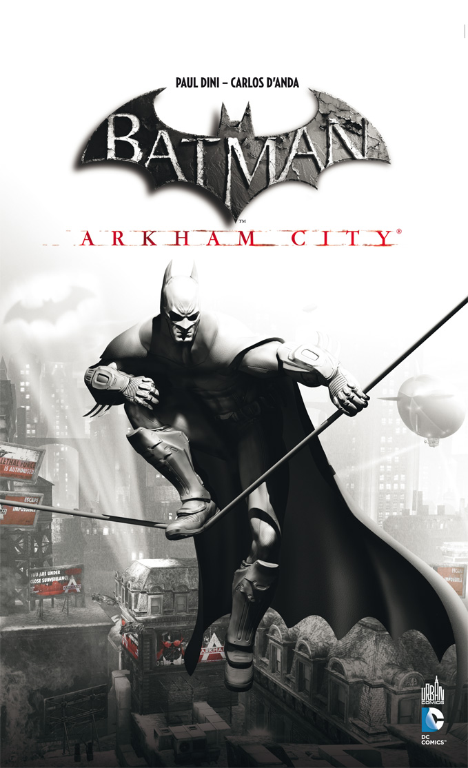 BATMAN ARKHAM CITY + JEU - couv