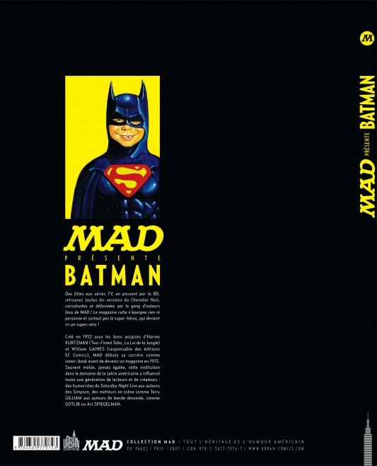 MAD PRÉSENTE BATMAN – MAD PRÉSENTE BATMAN - 4eme