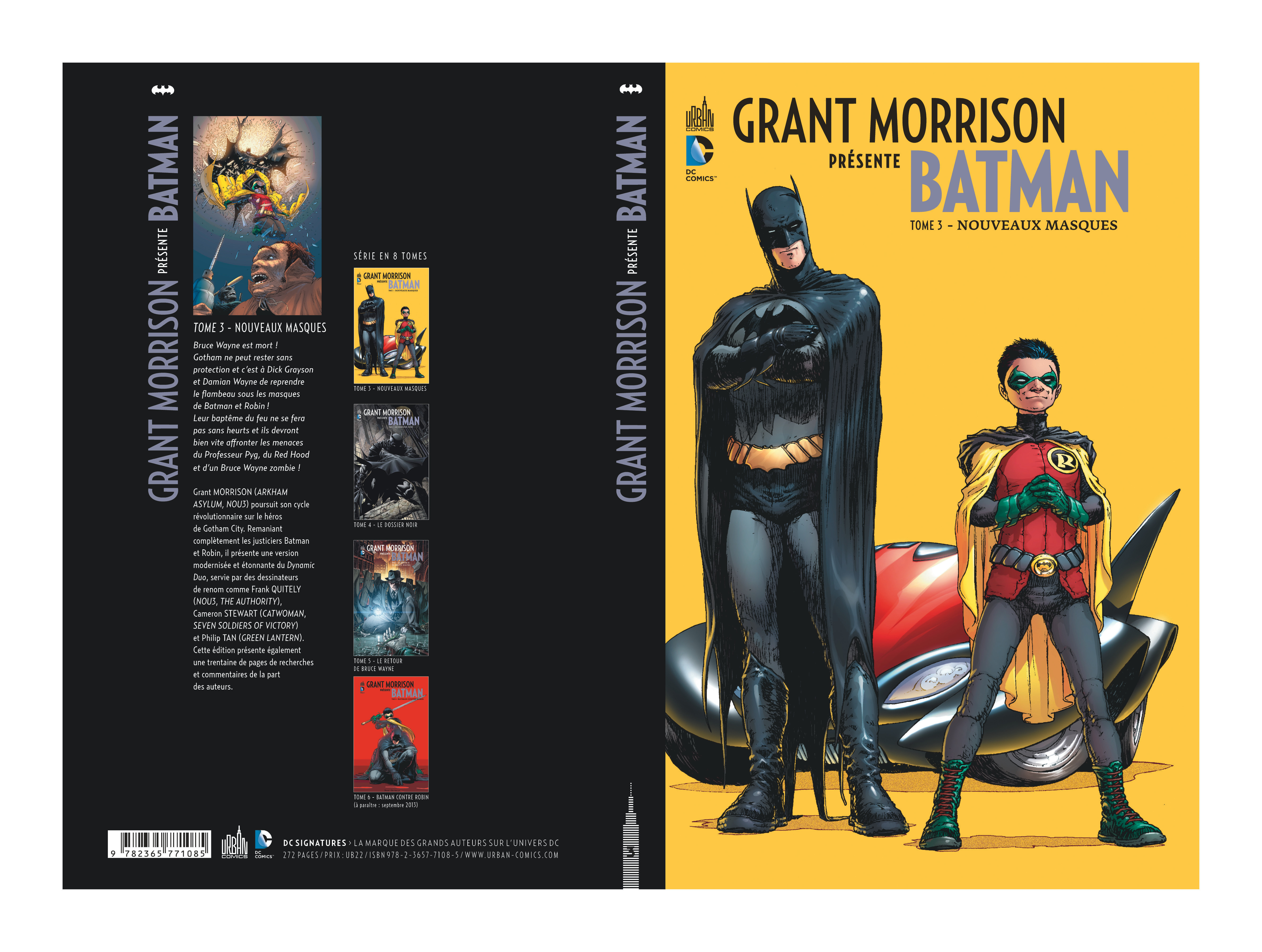 GRANT MORRISON PRÉSENTE BATMAN tome 3 - 4eme