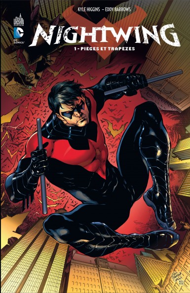 Couverture : Nightwing, tome 1 : Pièges et trapèzes
