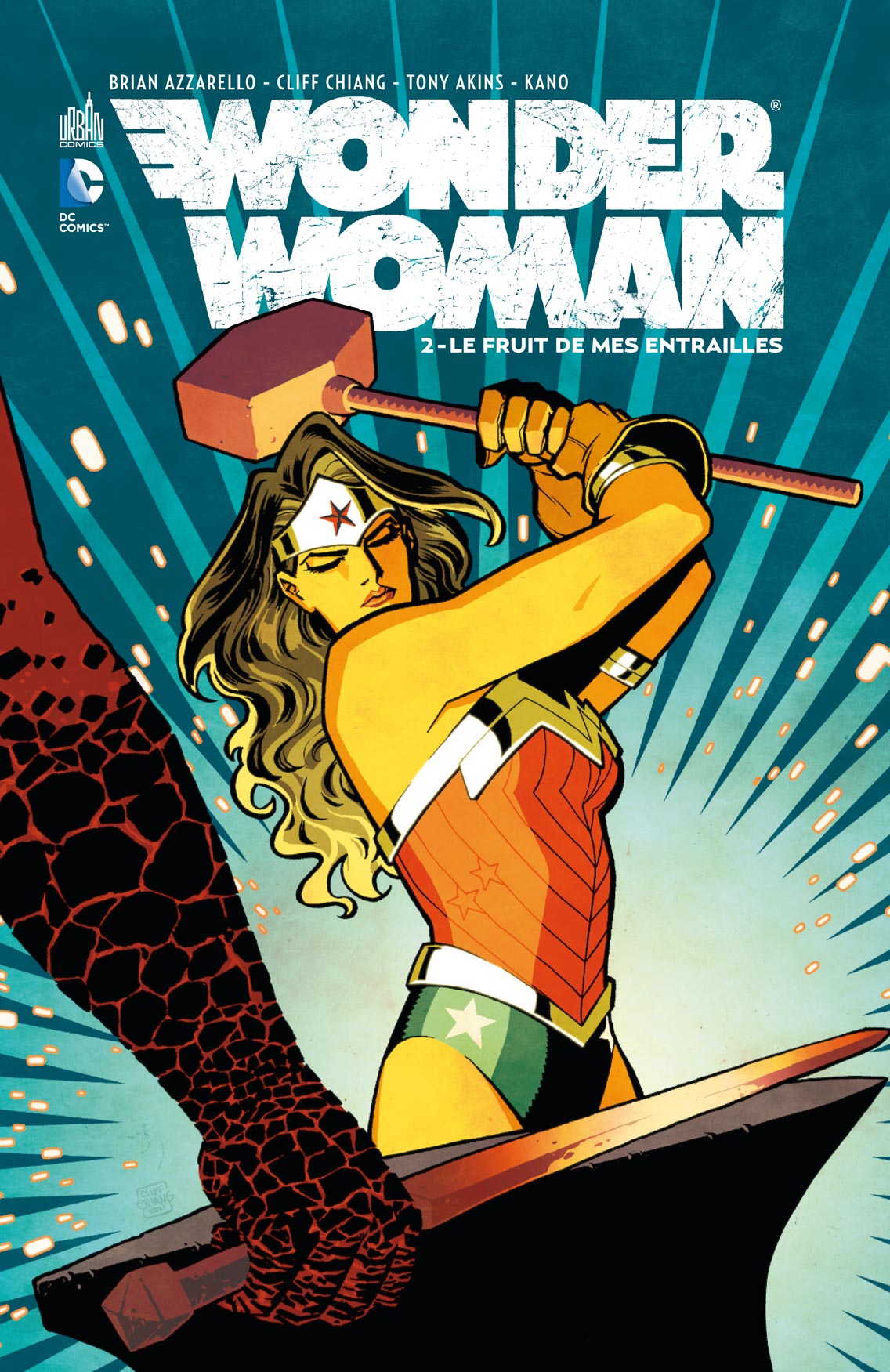 WONDER WOMAN tome 2 - couv