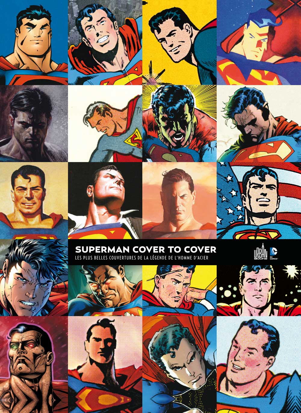 SUPERMAN COVER TO COVER - couv