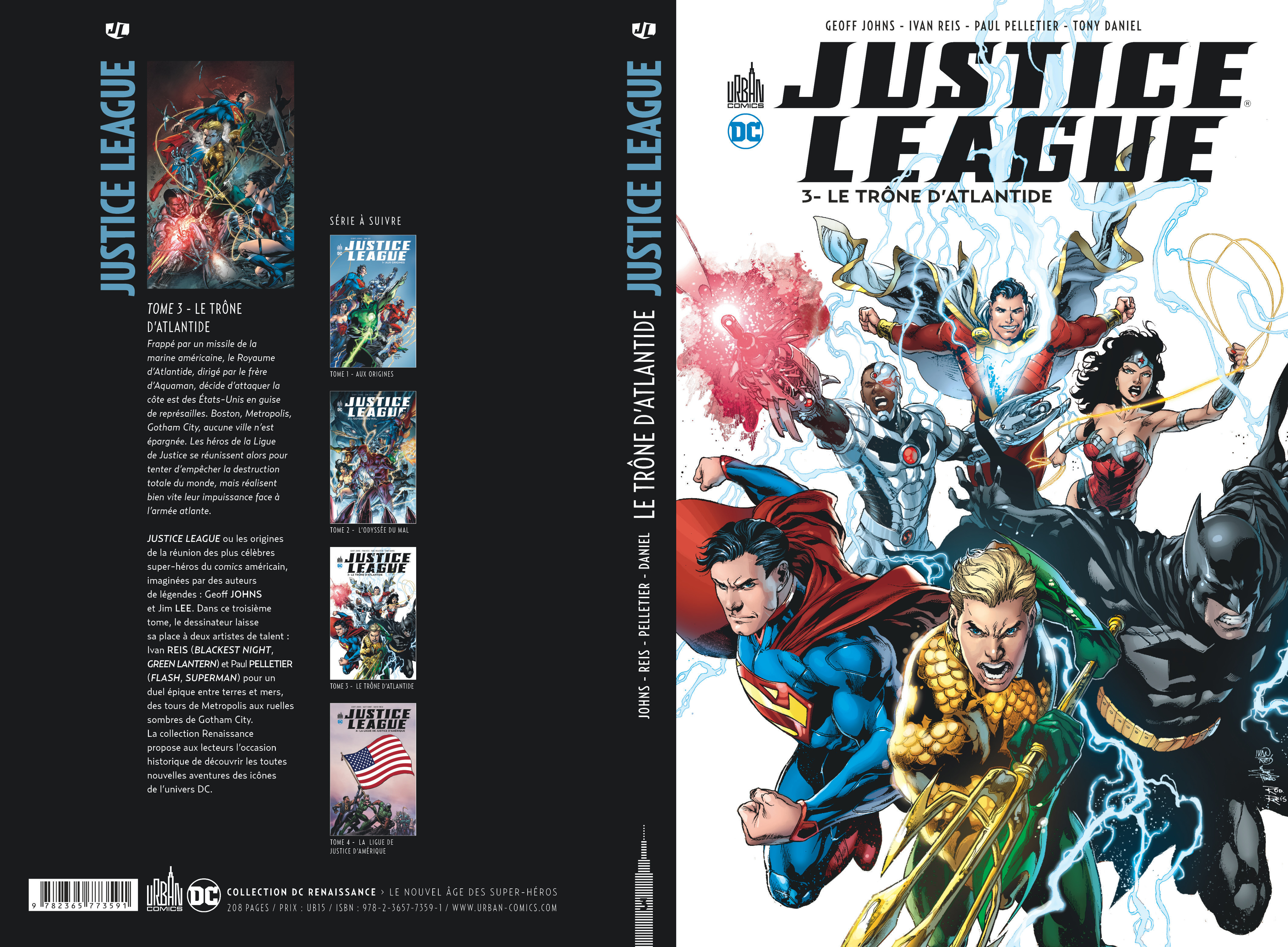 JUSTICE LEAGUE tome 3 - 4eme