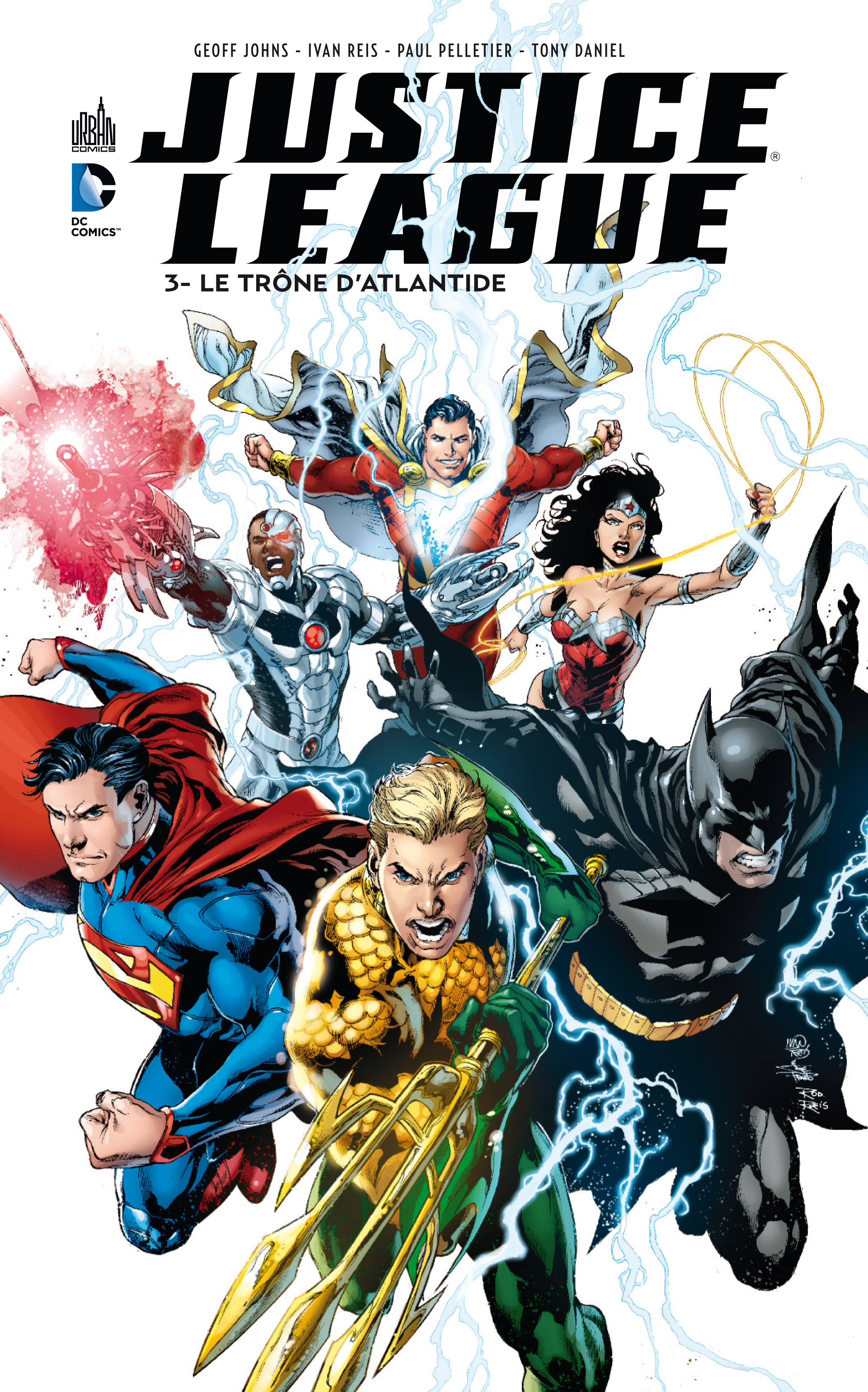 JUSTICE LEAGUE tome 3 - couv