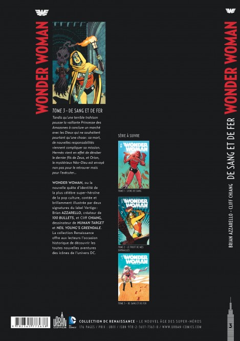 WONDER WOMAN – Tome 3 - 4eme